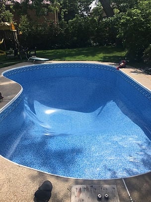 Naubak Pools custom pool project